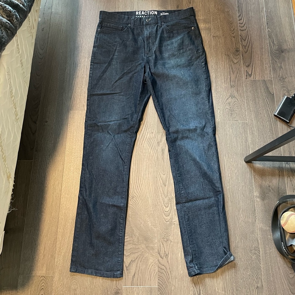 Kenneth Cole Dark Slim Jeans 32/32